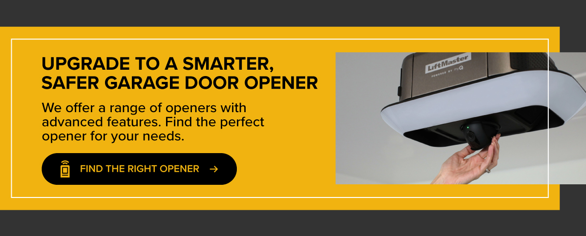 upgrade your garage door opener